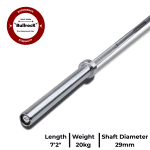 The Sabertooth Bar (20kg, 29mm) Hard Chrome - Remastered