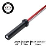 The Lady Turtle Bar - Regal Red (15kg, 25mm) - Remastered