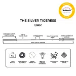 The Silver Tigress Bar (15kg, 25mm) - Remastered - Image 2