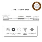 The Cobra Curl Bar - Straight 4 Ft (10kg, 28mm) Hard Chrome - Image 2