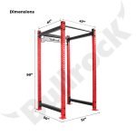 Gorilla Power Rack 2.0 N | 41" Depth | 4-Post - Image 4