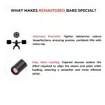 The Sabertooth Bar (20kg, 29mm) Hard Chrome - Remastered - Image 4