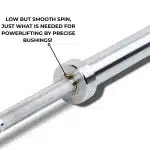 The Sabertooth Bar (20kg, 29mm) Hard Chrome - Remastered - Image 5