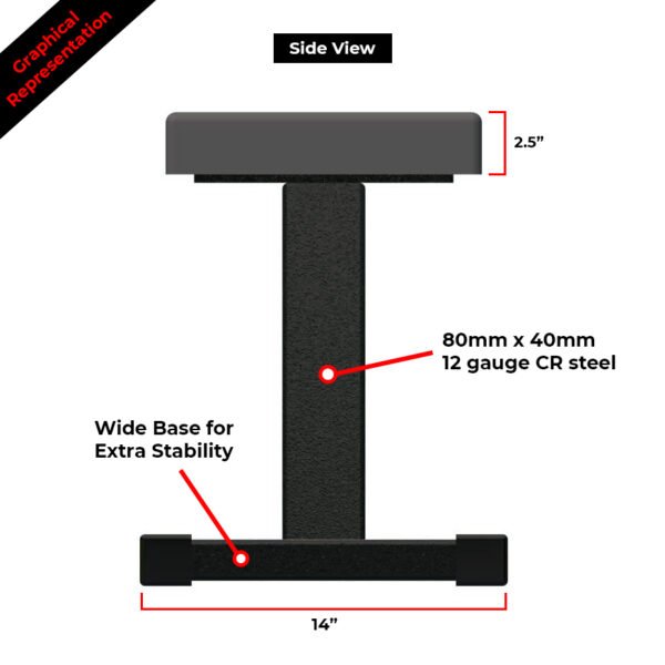 Buy Gym Flat Bench | BullrocK Fitness | India