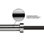 The Sabertooth Bar (20kg, 29mm) Black Hard Chrome - Remastered - Image 6