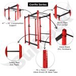 Gorilla Power Rack 2.0 N | 41" Depth | 6-Post - Image 3