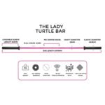 The Lady Turtle Bar - Perky Pink (15kg, 25mm) - Remastered - Image 3