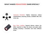 The Sabertooth Bar (20kg, 29mm) Bossy Blue - Remastered - Image 4