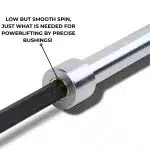 The Bison Squat Bar (25kg, 32mm, 2400mm) - Remastered - Image 4