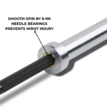 The Dark Turtle Bar - Bearing Claws (20kg, 28mm) - Remastered - Image 5