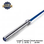 The Sabertooth Bar (20kg, 29mm) Bossy Blue - Remastered