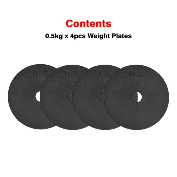 0.5 kg plates for t-rex adjustable dumbbells