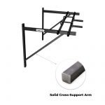 Wall Mount Pull Up Bar 32" - Plain Bar + Knurled Bar + Knurled Neutral handles - Image 6