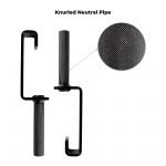 Knurled Neutral Handles for Wall mount pull up bar - Image 2
