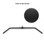 lat bar handle cable attachment for gym rack