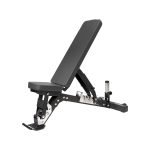 panzer black adjustable bench for commercial and home gyms in