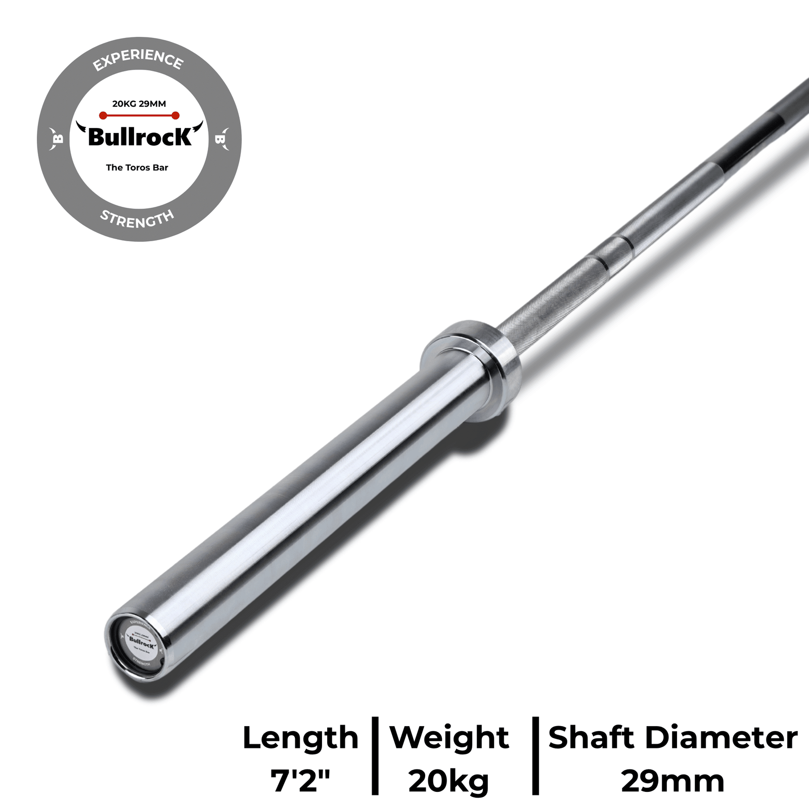 1_The_Toros_Evo_Bar_Chrome_Remastered The Toros Evo Bar (20kg, 29mm) Chrome - Remastered - Image 1