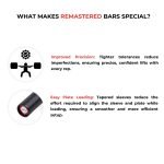 The Sabertooth Bar - Stainless Steel (20kg, 29mm) - Remastered - Image 4