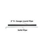 Safety Pin Pipes - 41" - Image 2