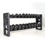 2 Tier Dumbbell Rack (Storage for Round Dumbbells) - Image 2