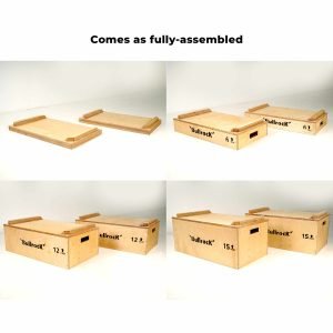 jerk blocks boxes comes as assembled