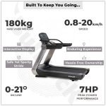 Treadmill AshwaX3 (All Black/Gray Black) - Image 4