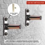 Stainless Steel Weight Horn Pair - 6" - Image 5