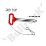 16mm Safety Pin Red - Image 5