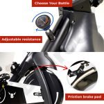 Home Gym Spin Bike Chakra H1 - 13kg Flywheel, Belt Drive, Max Weight 125kg - Image 3