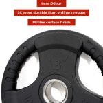 Rubber 3-Cut Grip Weight Plates - Dura-Rubber - Image 5