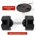 Adjustable Dumbbells Rapid - 20kg and 32kg - 2 kg incremental - Image 7
