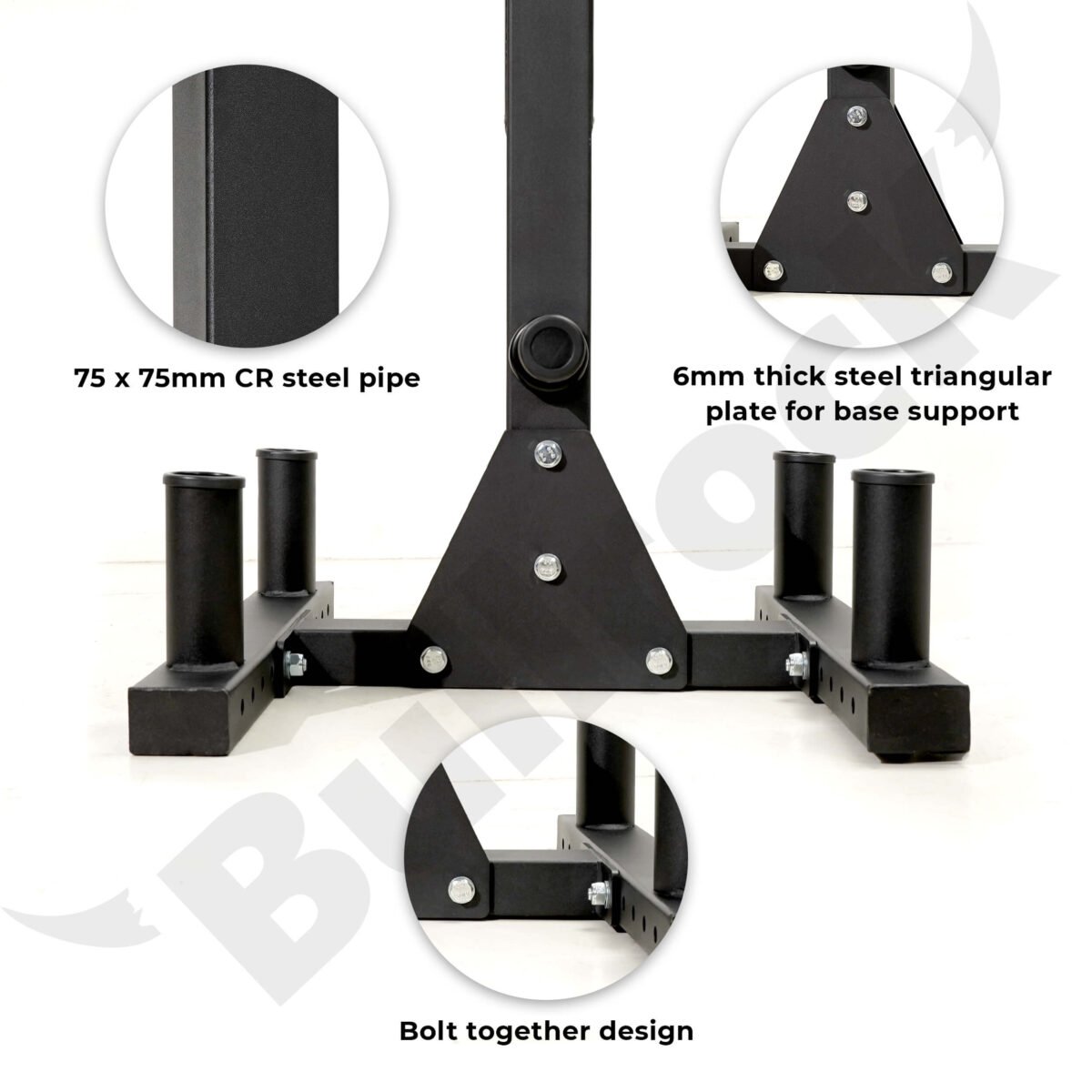 Olympic Vertical Plate Tree - BullrocK Fitness