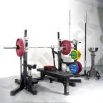 Powerlifting combo rack
