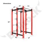 Gorilla double half rack