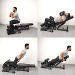 Sissy Squat + Nordic Curl + Adjustable Bench Combo
