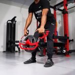 Ergonomic Lat Pull Down Grips Handles 8pcs/Set- Red-Black - Image 6