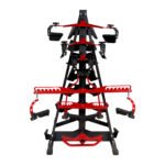 Ergonomic Lat Pull Down Grips Handles 8pcs/Set- Red-Black - Image 12
