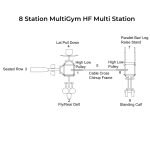 8 Station MultiGym HF Multi Station - Image 5