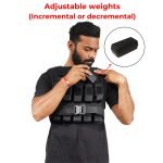 Adjustable Weighted Vest 10kg/16kg/20kg Cordura - Image 3