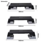 ProStep Aerobic Step Platform 38.6" - Grey Black - Image 5