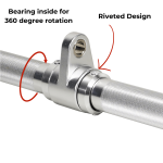 Aluminium Straight Bar Handle - Image 4