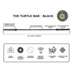 The Black Turtle Bar - (28.5mm, 20kg) - Image 3