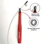 Adjustable Aluminium Jump Rope - Contour Handle - Image 4