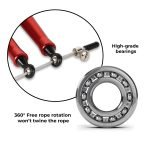 Adjustable Aluminium Jump Rope - Self Lock - Image 3