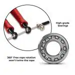 Adjustable Aluminium Jump Rope - Contour Handle - Image 5