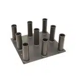 Vertical 9 Bar Holder (Flat Bottom Version)