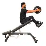 Adjustable Bench - FID3 - With Removable Leg roller - Image 2