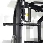 Straight Bar Revolving Handle 20" Black W/PU Ergo Grip - Image 3