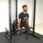 OX7 All-In-One Half Rack With Smith & Lat/Row - 90kg - Image 12