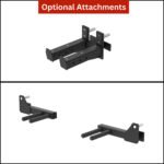 OX7 All-In-One Half Rack With Smith & Lat/Row - 90kg - Image 13